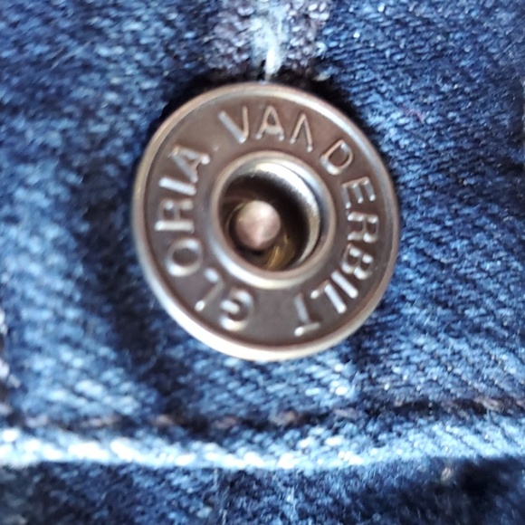 Gloria Vanderbilt AMANDA Dark Blue Straight Jeans SIZE 16 - Picture 8 of 10